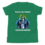 Focus on things above Youth Short Sleeve T-Shirt - AGAPE KINGDOM INC