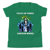 Focus on things above Youth Short Sleeve T-Shirt - AGAPE KINGDOM INC