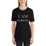 I Am Worthy Premium T-Shirt - AGAPE KINGDOM INC