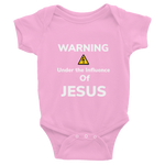 Under the Influence of Jesus  Infant Bodysuit - AGAPE KINGDOM INC