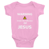 Under the Influence of Jesus  Infant Bodysuit - AGAPE KINGDOM INC