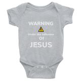 Under the Influence of Jesus  Infant Bodysuit - AGAPE KINGDOM INC