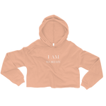 I Am Worthy  Crop Hoodie - AGAPE KINGDOM INC