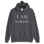 I Am Worthy Men’s Hoodie - AGAPE KINGDOM INC