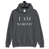 I Am Worthy Men’s Hoodie - AGAPE KINGDOM INC
