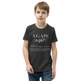 Agape Youth Short Sleeve T-Shirt - AGAPE KINGDOM INC