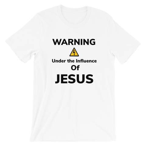 Under the Influence of Jesus white & Olive - AGAPE KINGDOM INC