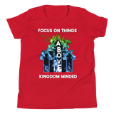 Focus on things above Youth Short Sleeve T-Shirt - AGAPE KINGDOM INC