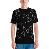 Agape slogan Men's T-shirt - AGAPE KINGDOM INC