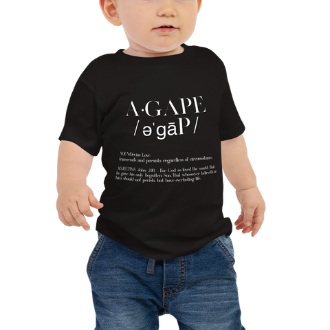 Agape Baby Jersey Short Sleeve Tee - AGAPE KINGDOM INC