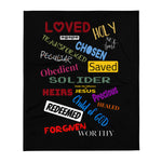 I AM Throw Blanket - AGAPE KINGDOM INC