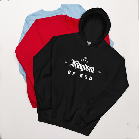 Heir to the Kingdom Unisex Hoodie - AGAPE KINGDOM INC