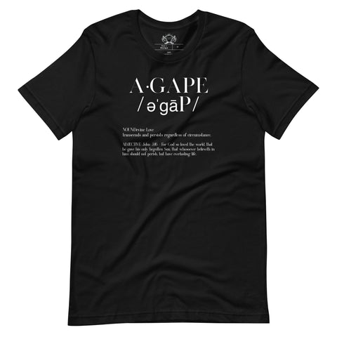 Men’s Agape Short-Sleeve  T-Shirt - AGAPE KINGDOM INC