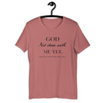 God not done with me Short-Sleeve T-Shirt - AGAPE KINGDOM INC
