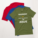 Under the Influence of Jesus Short-Sleeve Unisex T-Shirt
