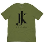 Jesus is King white Mens Short-Sleeve T-Shirt - AGAPE KINGDOM INC