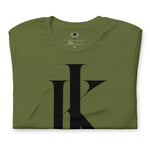 Jesus is King white Mens Short-Sleeve T-Shirt - AGAPE KINGDOM INC