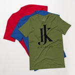 Jesus is King white Mens Short-Sleeve T-Shirt - AGAPE KINGDOM INC