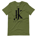 Jesus is King white Mens Short-Sleeve T-Shirt - AGAPE KINGDOM INC
