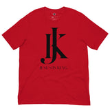 Jesus is King white Mens Short-Sleeve T-Shirt - AGAPE KINGDOM INC