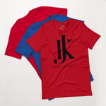 Jesus is King white Mens Short-Sleeve T-Shirt - AGAPE KINGDOM INC
