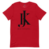 Jesus is King white Mens Short-Sleeve T-Shirt - AGAPE KINGDOM INC