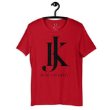Jesus is King white Mens Short-Sleeve T-Shirt - AGAPE KINGDOM INC