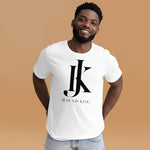 Jesus is King white Mens Short-Sleeve T-Shirt - AGAPE KINGDOM INC