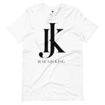Jesus is King white Mens Short-Sleeve T-Shirt - AGAPE KINGDOM INC