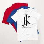 Jesus is King white Mens Short-Sleeve T-Shirt - AGAPE KINGDOM INC