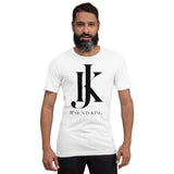 Jesus is King white Mens Short-Sleeve T-Shirt - AGAPE KINGDOM INC