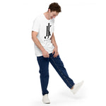 Jesus is King white Mens Short-Sleeve T-Shirt - AGAPE KINGDOM INC