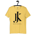 Jesus is King white Mens Short-Sleeve T-Shirt - AGAPE KINGDOM INC