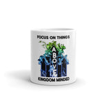 Focus on things above Mug - AGAPE KINGDOM INC