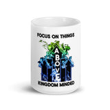 Focus on things above Mug - AGAPE KINGDOM INC