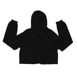 Jesus is King Crop Hoodie - AGAPE KINGDOM INC