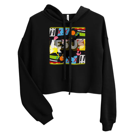 Jesus love me Crop Hoodie - AGAPE KINGDOM INC