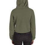 Jesus is King Crop Hoodie - AGAPE KINGDOM INC