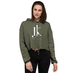 Jesus is King Crop Hoodie - AGAPE KINGDOM INC