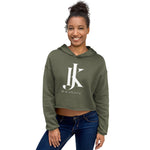 Jesus is King Crop Hoodie - AGAPE KINGDOM INC