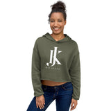 Jesus is King Crop Hoodie - AGAPE KINGDOM INC