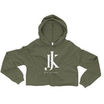 Jesus is King Crop Hoodie - AGAPE KINGDOM INC