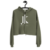 Jesus is King Crop Hoodie - AGAPE KINGDOM INC