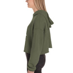 Jesus is King Crop Hoodie - AGAPE KINGDOM INC