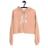 Jesus is King Crop Hoodie - AGAPE KINGDOM INC